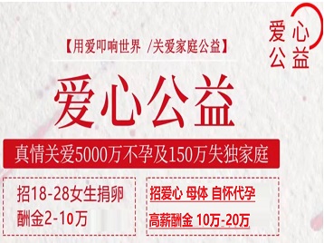 彰武捐卵助孕生子 爱心志愿者招募